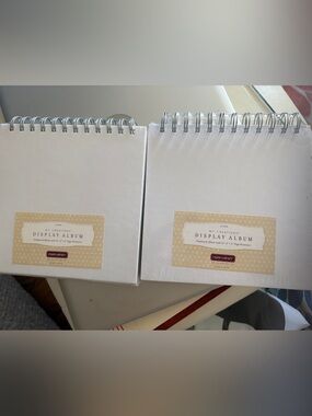 (2) CTMH Close to My Heart 6x6 Mini Display Albums. NWT
